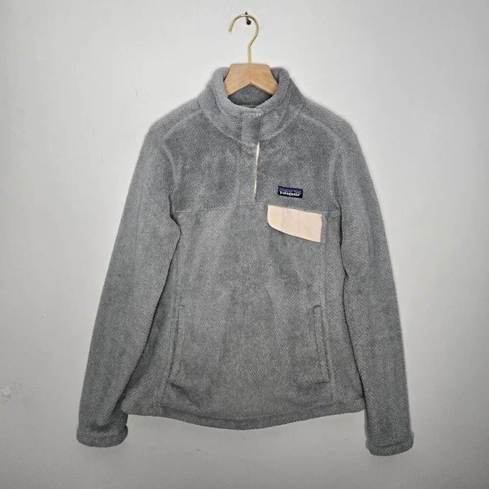 Patagonia Re-Tool Snap-T Fleece Women's Size Small Gray